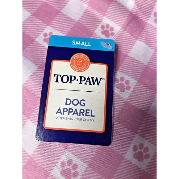 New Dog Clothing Lot 3 Pieces Shirts Floral Plaid Outfits Puppy Doggie Small - Picture 5 of 9